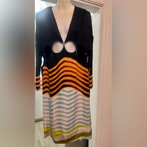 Dries Van Noten cut out dress